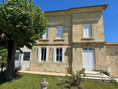 vente maison 7 pièces 190 m² à saint-emilion (33330)  464 000 €