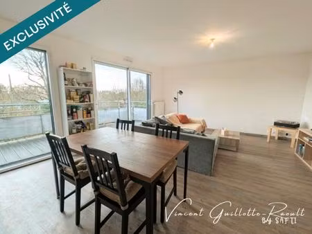 appartement t3- 1 place de stationnement