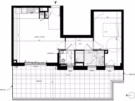 appartement récent nantes - 2 pièce(s) - 50.6 m2