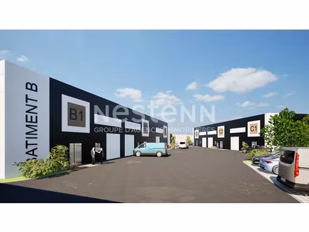 a vendre - local d'activité de 150m² en zone artisanale - accès rapide lorient / vannes