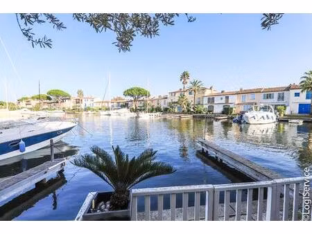 golfe st tropez - nouveau prix - large maison ostale avec amarrage 12m