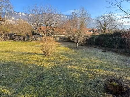 vente terrain 460 m² drumettaz-clarafond (73420)