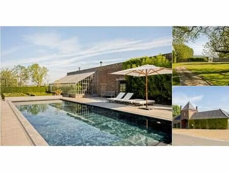 fermette à vendre avec garage et terrasse   anvaing (rbv05505)