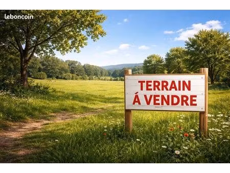 terrain 1834 m² isneauville