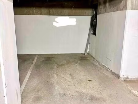location d'un parking au sous-sol