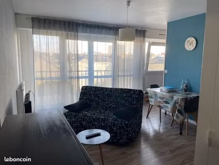 appartement t1 meublé + place parking proche centre et gare