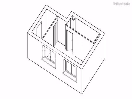 studio 1 pièce 18 m²