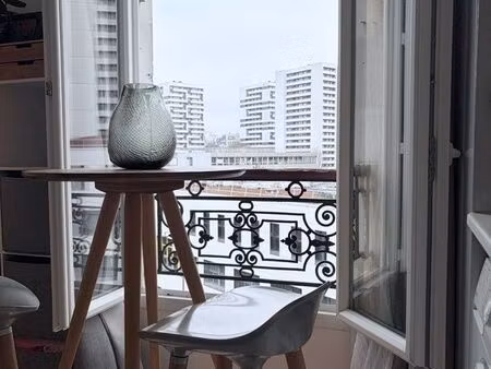 appartement meublé cocooning – tout équipé – dernier étage/vue ouverte