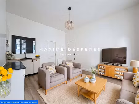 vente appartement 2 pièces 30.96 m² à paris 15ème (75015)  310 000 €