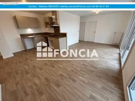 appartement 3 pièces 63 m²