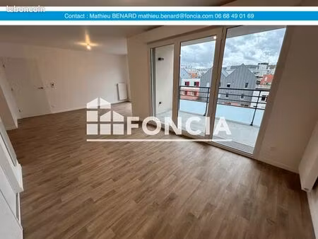 appartement 3 pièces 68 m²