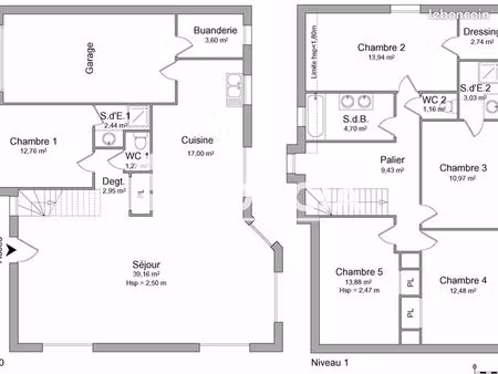 pavillon 7 pièces 151 m²