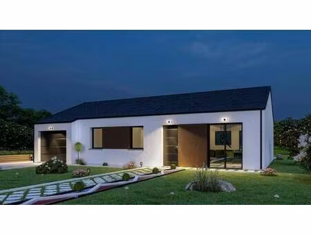 terrain avec maison neuve à vendre