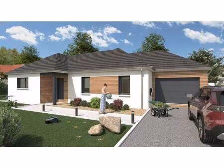 terrain avec maison neuve à vendre