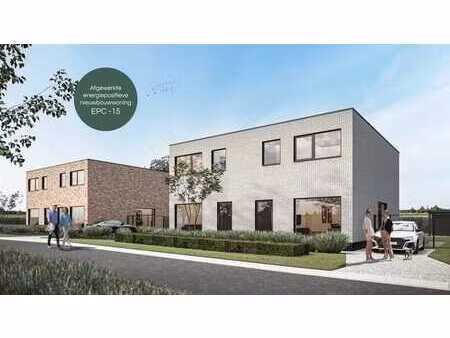 afgewerkte energiepositieve (epc -15) nieuwbouwwoning