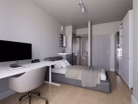 chambre étudiante meublée louvain - 13m² climatisée