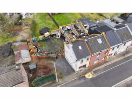 maison et entrepôt  3 chs  plombières  jardin peb:c