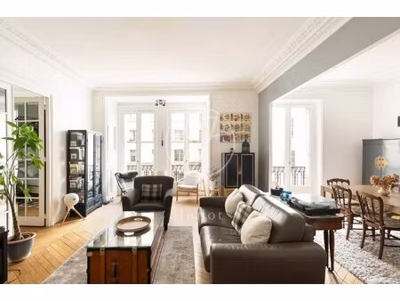 paris 9e - square montholon - appartement à vendre - 117 67m² carrez - 3 chambres - volume