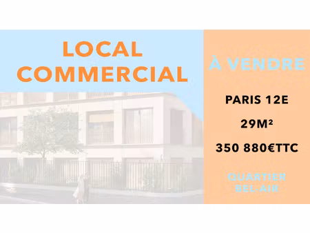 vente bureaux paris 12ème (75)