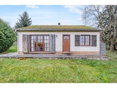 maison plain-pied 2 chambres avec grand jardin et garage