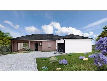 terrain avec maison neuve à vendre