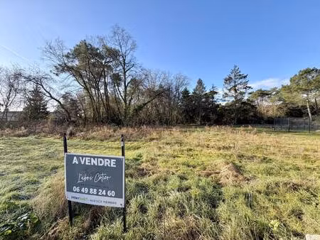 terrain constructible viabilisé à vendre