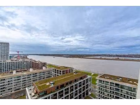 appartement non meublé de 2ch. avec vue sur l'escaut