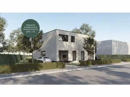 afgewerkte energiepositieve (epc -15) nieuwbouwwoning