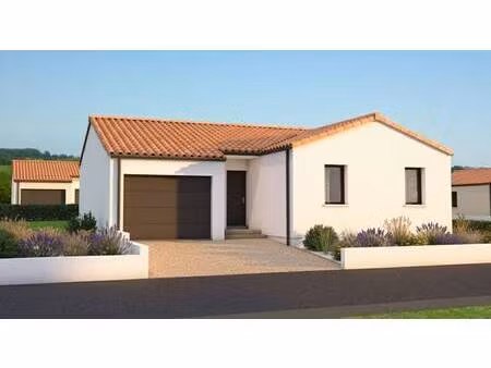 terrain avec maison neuve à vendre