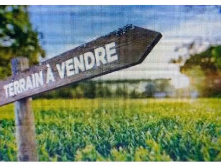 terrain constructible à vendre