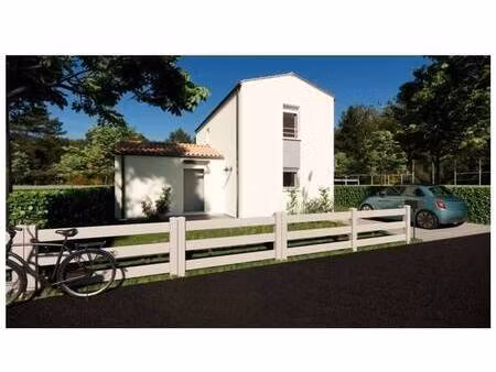 terrain avec maison neuve à vendre