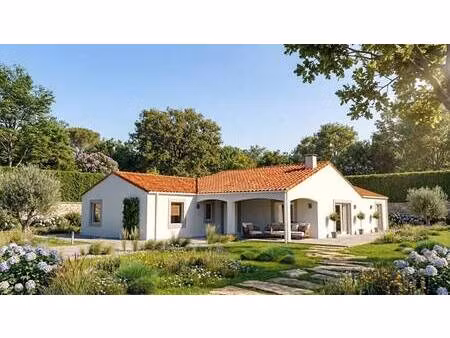 terrain avec maison neuve à vendre