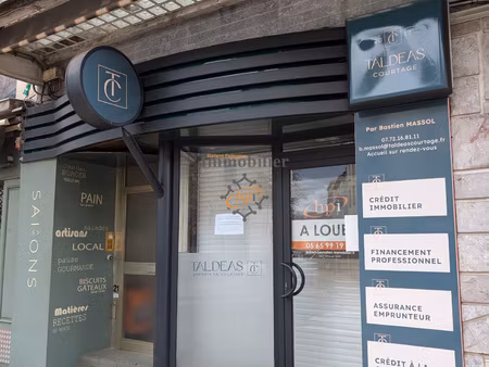 a louer local commercial  saint affrique idéalement placé  e