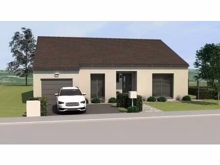 terrain avec maison neuve à vendre