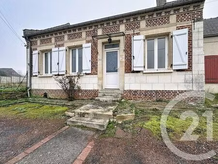 maison à vendre - 4 pièces - 91 38 m2 - guiscard - 60 - picardie