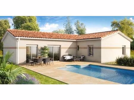 terrain avec maison neuve à vendre