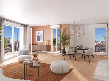 vente appartement 2 pièces 55 m² à meudon (92190)  440 000 €