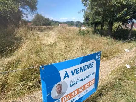 terrain constructible à vendre