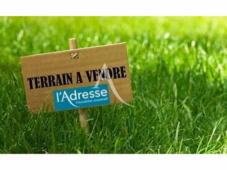 terrain constructible viabilisé à vendre