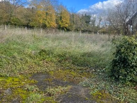 terrain constructible viabilisé à vendre