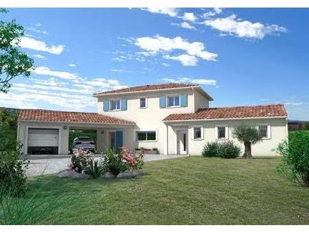 terrain avec maison neuve à vendre