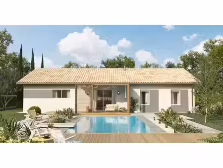 terrain avec maison neuf à vendre