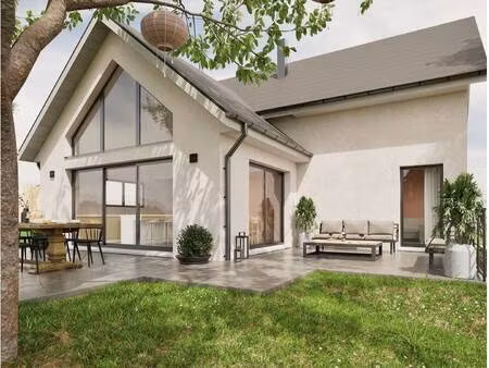 terrain avec maison neuve à vendre