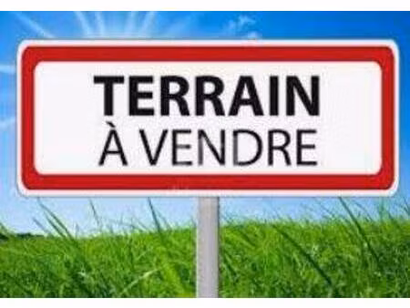 terrain constructible viabilisé à vendre