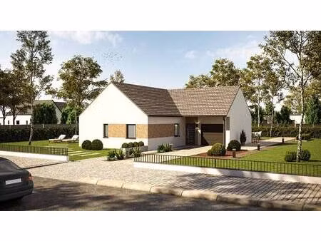 terrain avec maison neuve à vendre