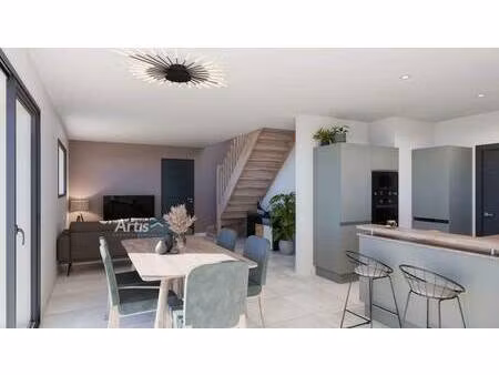 terrain avec maison neuve à vendre