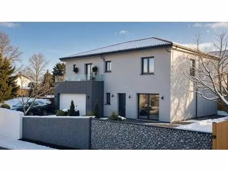 terrain avec maison neuve à vendre