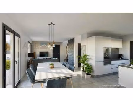 terrain avec maison neuve à vendre