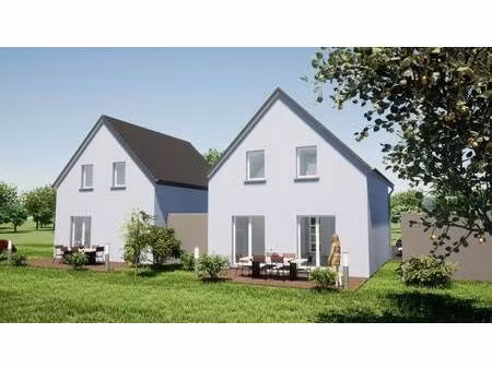 terrain avec maison neuve à vendre