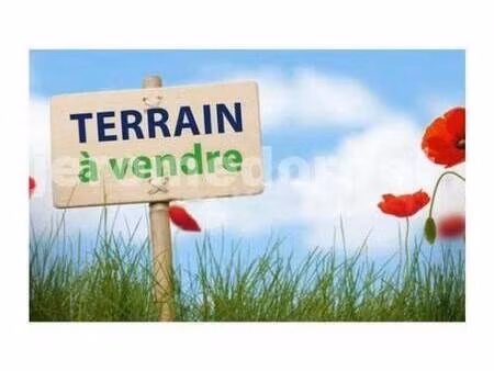 terrain constructible à vendre